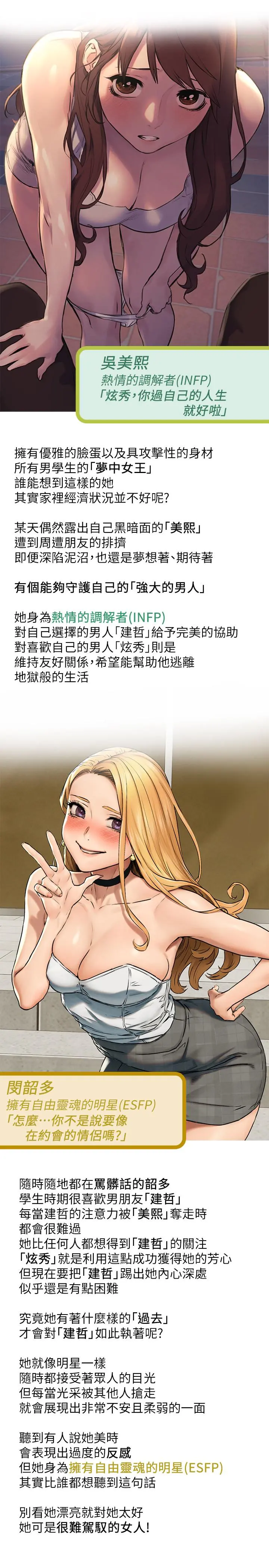 衝突 登场人物MBTI 第2页