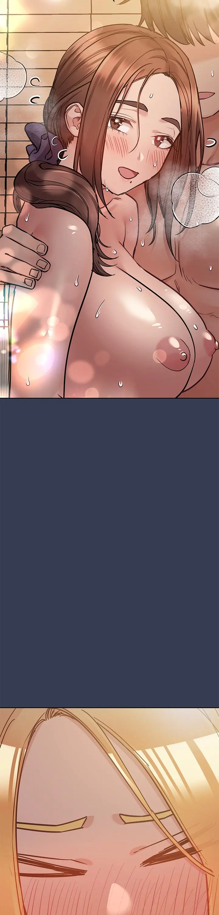 要对妈妈保密唷! 第66话-你们法式热吻给我看 第34页