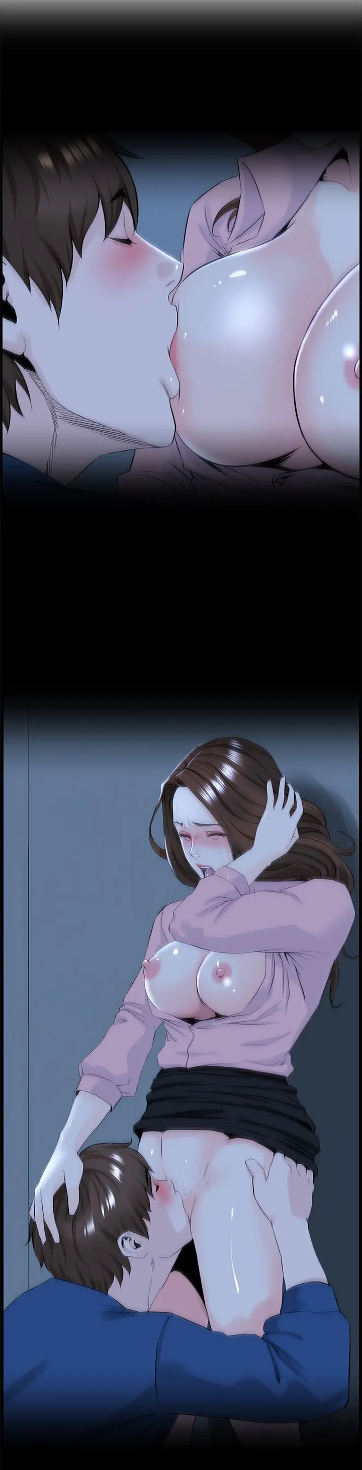楼上的网美 第39话-我是第一次，要温柔一点唷 第31页