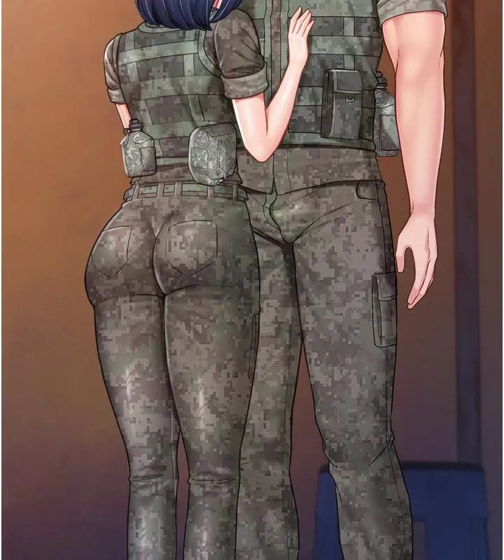 报告女班长:一根突起 第29話-訓練中發情的女兵們 第56页