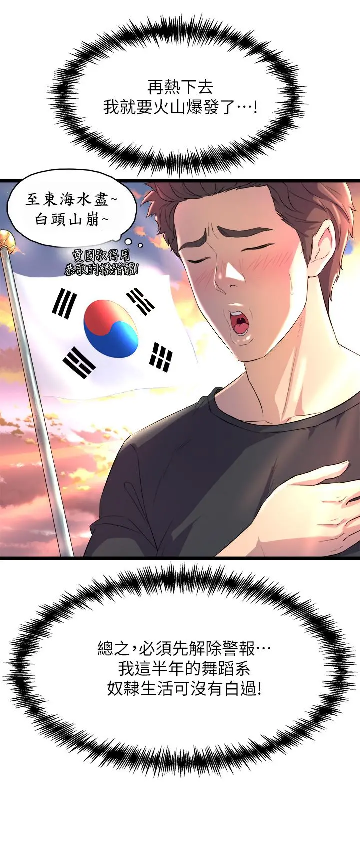 舞蹈系学姊们 第1话-舞蹈系唯一带把的 第22页